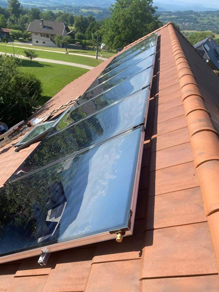 Installation panneaux photovoltaïques Montcel